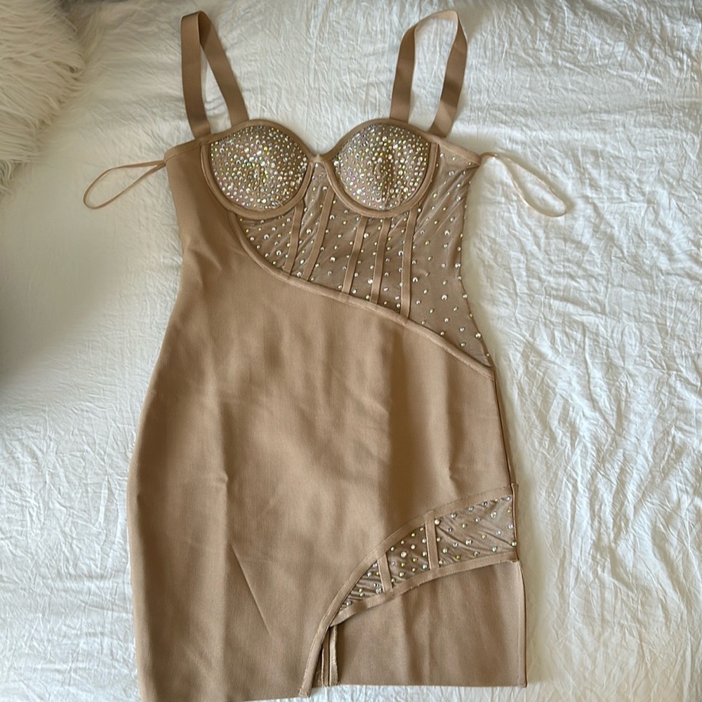 Bandage mini dress